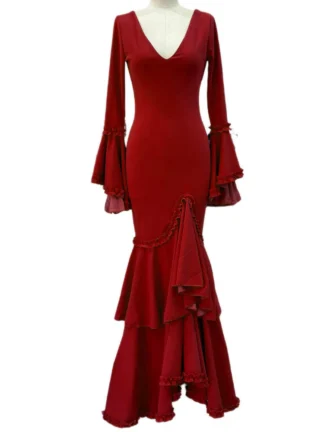 Traje Flamenca Rojo