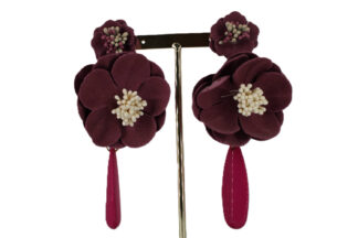 Pendientes Flamenca Flor Lágrima